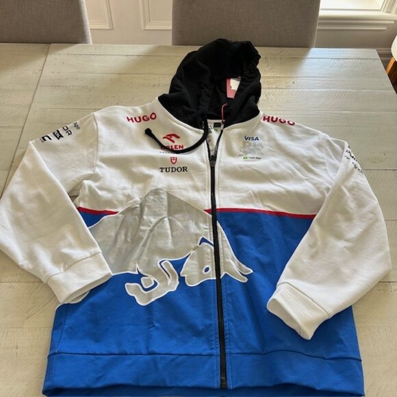 HUGO BOSS Visa Cash App RB F1 2024 Team Full Zip Hoodie - Picture 2 of 5